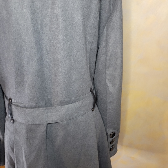 Gray Dress Coat - Picture 7 of 11
